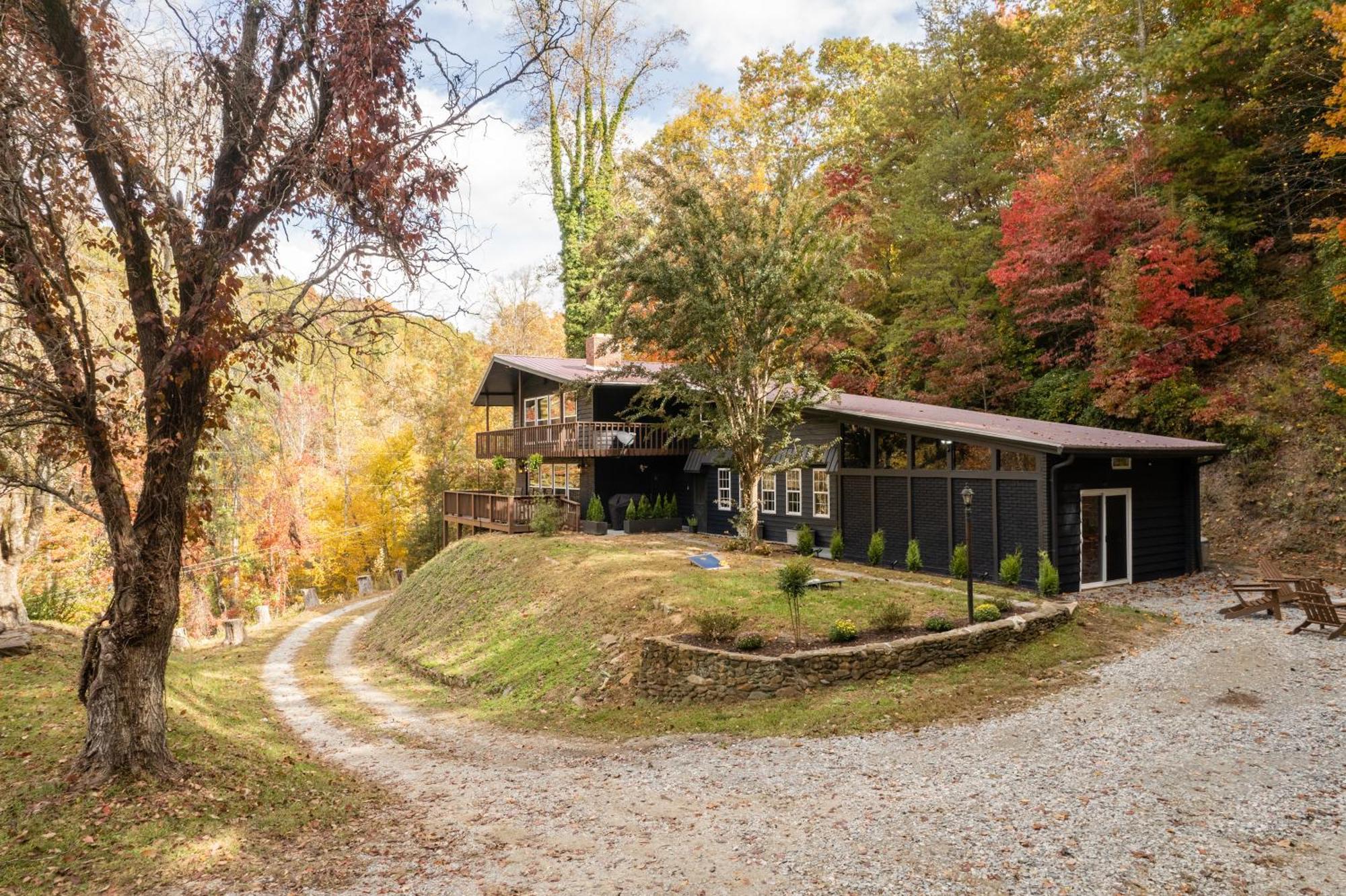 Big Blue Cabins Bryson City Exterior foto